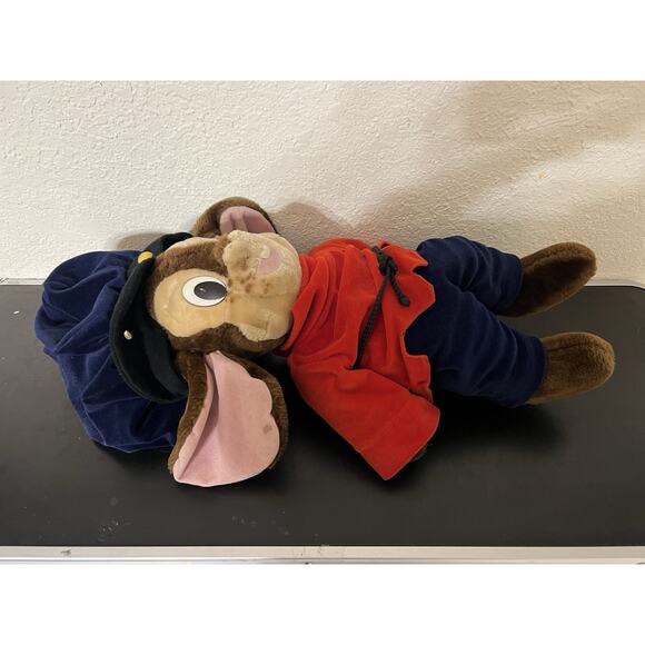 Vintage 1986 Sears Fievel Mousekewitz An American Tail 22" Plush Caltoy READ SEE - Picture 4 of 9